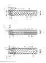 Fig. 11 - Baffle insert for a gas turbine engine component