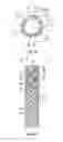 Fig. 24 - Baffle insert for a gas turbine engine component