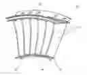 Fig. 01 - Run-up surface for the guide-vane shroud plate and the rotor-blade base plate