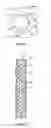 Fig. 15 - Baffle insert for a gas turbine engine component and method of cooling