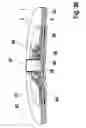 Fig. 37 - Device for anchoring at least one fastening element in a laminate structure having at least two layers