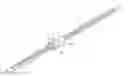 Fig. 01 - Double nut ball screw capable of sensing preload