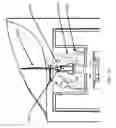 Fig. 21 - Mounting mechanisms for electronic lighting devices