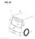 Fig. 15 - Vehicular marker lamp using planar light emitter