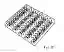 Fig. 14 - Light-emitting acoustic panel and lighting system comprising a set of such panels