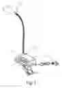 Fig. 02 - USB multi-functional LED clip lamp