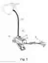 Fig. 04 - USB multi-functional LED clip lamp
