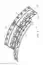 Fig. 06 - Gas turbine engine wall assembly with circumferential rail stud architecture