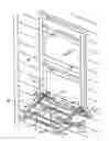 Fig. 01 - Supporting an object at a window of a building by applying opposing forces to an interior surface and an exterior surface of the building