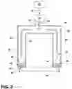 Fig. 03 - Insulation structure for an appliance having a uniformly mixed multi-component insulation material, and a method for even distribution of material combinations therein