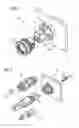 Fig. 02 - Optical adaptor for mounting to a receptacle to optically couple connectorized optical cables