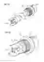 Fig. 04 - Optical adaptor for mounting to a receptacle to optically couple connectorized optical cables