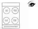 Fig. 01 - Eye-tracking-based methods and systems of managing multi-screen view on a single display screen