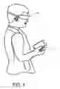 Fig. 02 - Teleportation in an augmented and/or virtual reality environment