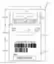Fig. 01 - Self adhesive label and RFID inlay