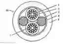 Fig. 01 - Electrical wire with a central aluminum wire surrounded by at least one copper wire