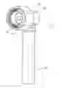 Fig. 01 - Right angle coaxial cable and connector assembly