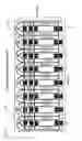 Fig. 10 - Photonic integrated circuit including compact lasers with extended tunability