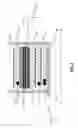 Fig. 03 - Energy transfer element with capacitor compensated cancellation and balance shield windings