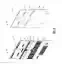 Fig. 10 - Backplane alignment and stiffening apparatus for two backplanes spanning single modules