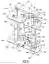 Fig. 15 - Brush chipper assembly with counter-rotating feeder rollers and actuating chipping heads