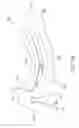 Fig. 46 - Sole structure configured to allow relative heel/forefoot motion