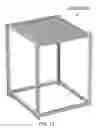 Fig. 12 - Flat pack end table and coffee table