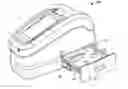 Fig. 01 - REMOVABLE AND AUTOMATICALLY RE-LATCHING TRAY DEVICE AND METHOD