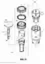 Fig. 08 - Surgical fastener apparatus with linear position sensor