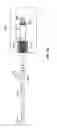 Fig. 85 - Vapor ablation system with a catheter having more than one positioning element and configured to treat duodenal tissue