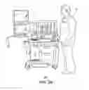Fig. 12 - Integrated, extendable anesthesia system