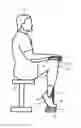 Fig. 01 - Apparatus for exercising a person's calves in two different ways