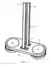 Fig. 09 - Apparatus for exercising a person's calves in two different ways