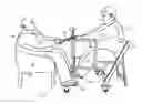 Fig. 01 - Exercise apparatus and system for stationary users