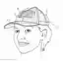 Fig. 01 - Novelty apparel with multiple attached conformable selectable indicia