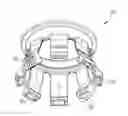 Fig. 01 - Soda machine pronged clamp with integral pressure lock