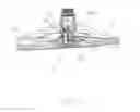 Fig. 10 - Overhead shower head with backside switch