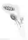 Fig. 02 - Combination showerhead with push button switching