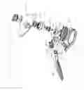 Fig. 11 - Combination showerhead with dial button switching