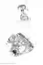 Fig. 12 - Combination showerhead with rotary button switching