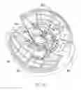 Fig. 13 - SPHERICAL COORDINATES MANIPULATING MECHANISM FOR INNER FRAME PIVOTAL CONFIGURATION
