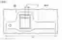 Fig. 02 - Assembly structure of cluster panel integrated with onboard equipment