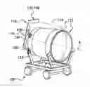 Fig. 01 - Transport and hoisting structure for a turbomachine