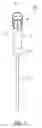 Fig. 09 - Pipette tip for electroporation device