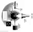 Fig. 03 - OFF-AXIS MAGNETRON SPUTTERING WITH REAL-TIME REFLECTION HIGH ENERGY ELECTRON DIFFRACTION ANALYSIS