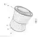 Fig. 07 - CURLY TYPE CLOTH RIBBON AND PRODUCTION METHOD THEREOF