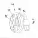 Fig. 11 - Device for compensating a slope of a construction surface