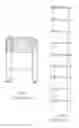 Fig. 02 - TELESCOPICALLY EXTENDABLE/COLLAPSIBLE LADDER AND METHOD TO FASHION AND USE THE SAME