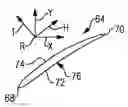 Fig. 01 - Gas turbine engine airfoil