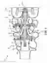 Fig. 02 - Thrust bearing assembly with flow path restriction